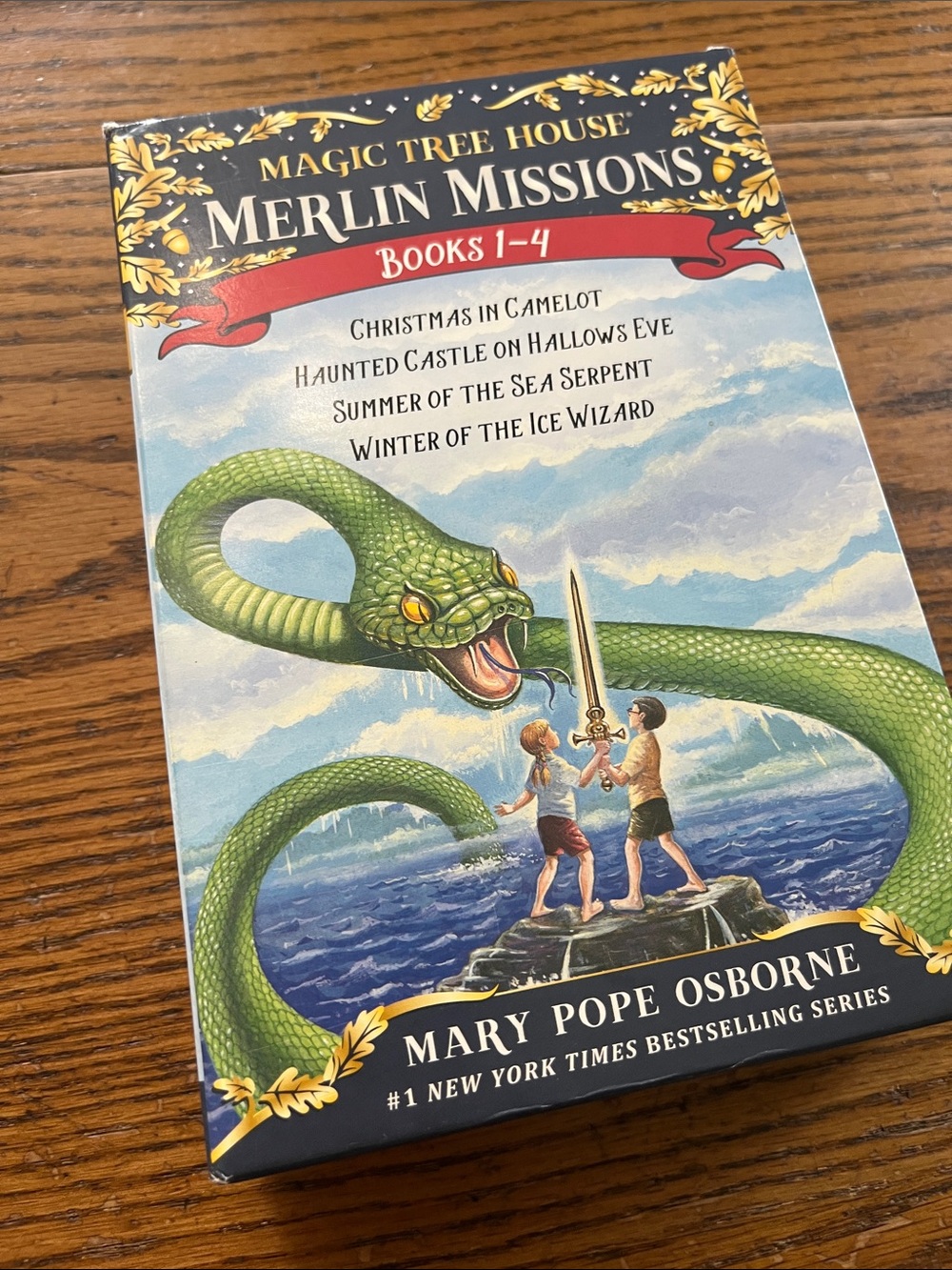 Magic Tree House: Merlin Missions Books 1-4 – Green Hardcover Collection